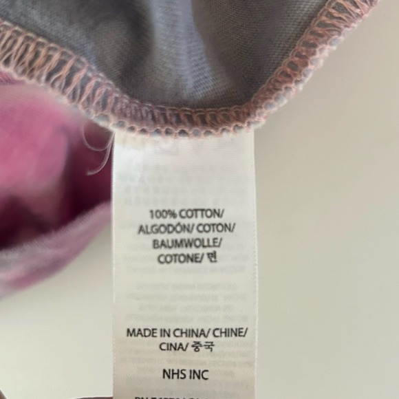 SANTA CRUZ Skateboard Contra Dot Pink Gray Tie Dye short sleeve Tee Shirt- small - Picture 8 of 8